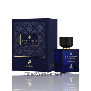 Crafted Oud | Zaffiro Collection | Eau De Parfum 100ml | by Maison Alhambra *Inspired by Carved Oud*