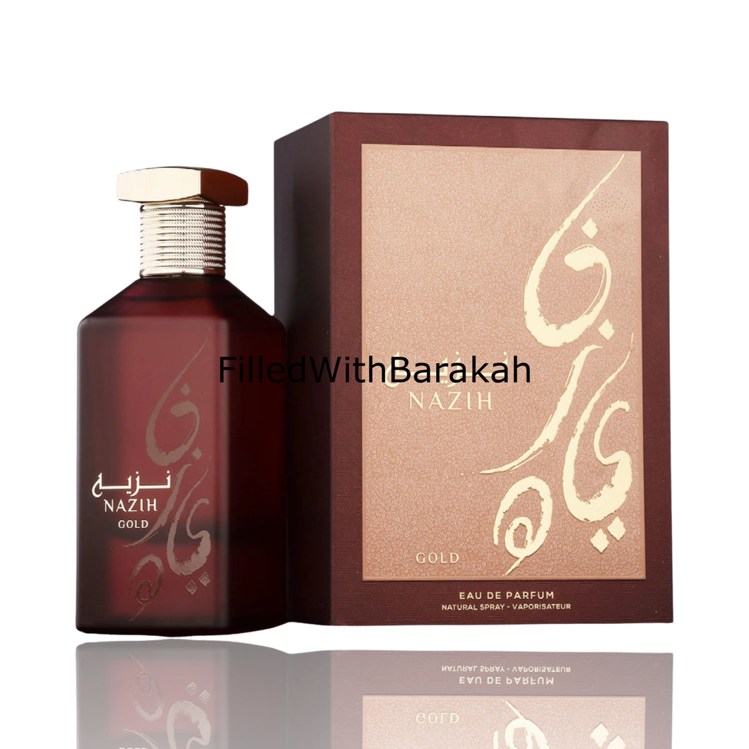Nazih Gold | Eau De Parfum 100ml | by Athoor Al Alam (Fragrance World) *Inspired By Million Golden Oud*