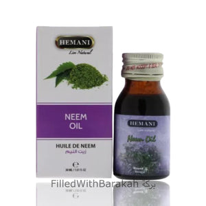 Neem Oil 100% Natural | Essential Oil 30ml | By Hemani (Pack of 3 or 6 Available)