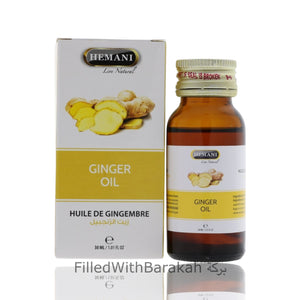 Ginger Oil 100% Natural | Essential Oil 30ml | By Hemani (Pack of 3 or 6 Available)
