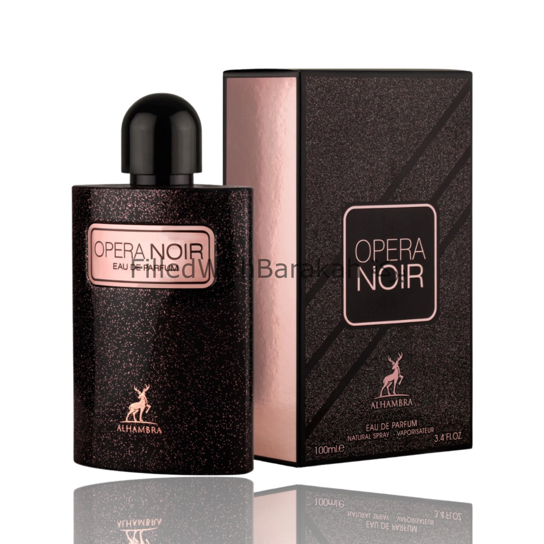 Opera Noir | Eau De Parfum 100ml | di Maison Alhambra * Ispirato da Black Opium *