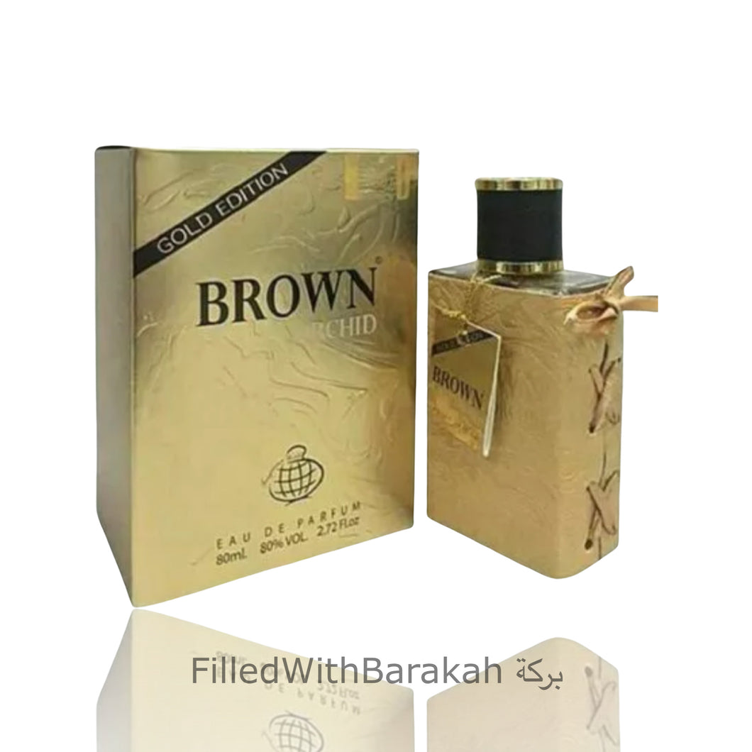 Brown Orchid Gold Edition | Eau De Parfum 80ml | by Fragrance World