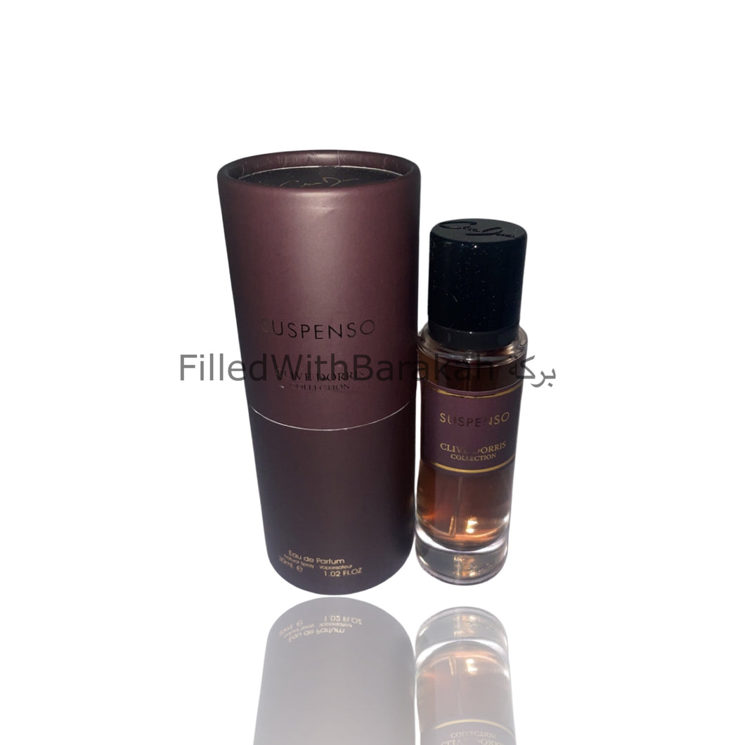 Suspenso | Eau De Parfum 30ml | par Fragrance World (Clive Dorris Collection)
