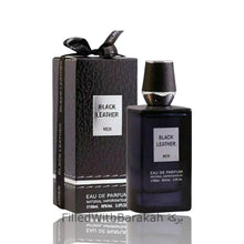 Kép betöltése a galériamegjelenítőbe: Black Leather | Eau De Parfum 100ml | by Fragrance World

