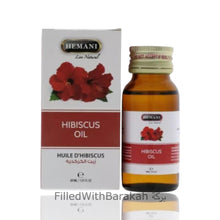 Laden Sie das Bild in den Galerie-Viewer, Hibiscus Oil 100% Natural | Essential Oil 30ml | By Hemani (Pack of 3 or 6 Available)
