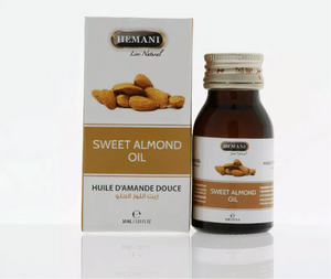 Sweet Almond Oil 100% Natural | Essential Oil 30ml | By Hemani (Pack of 3 or 6 Available) - FilledWithBarakah بركة