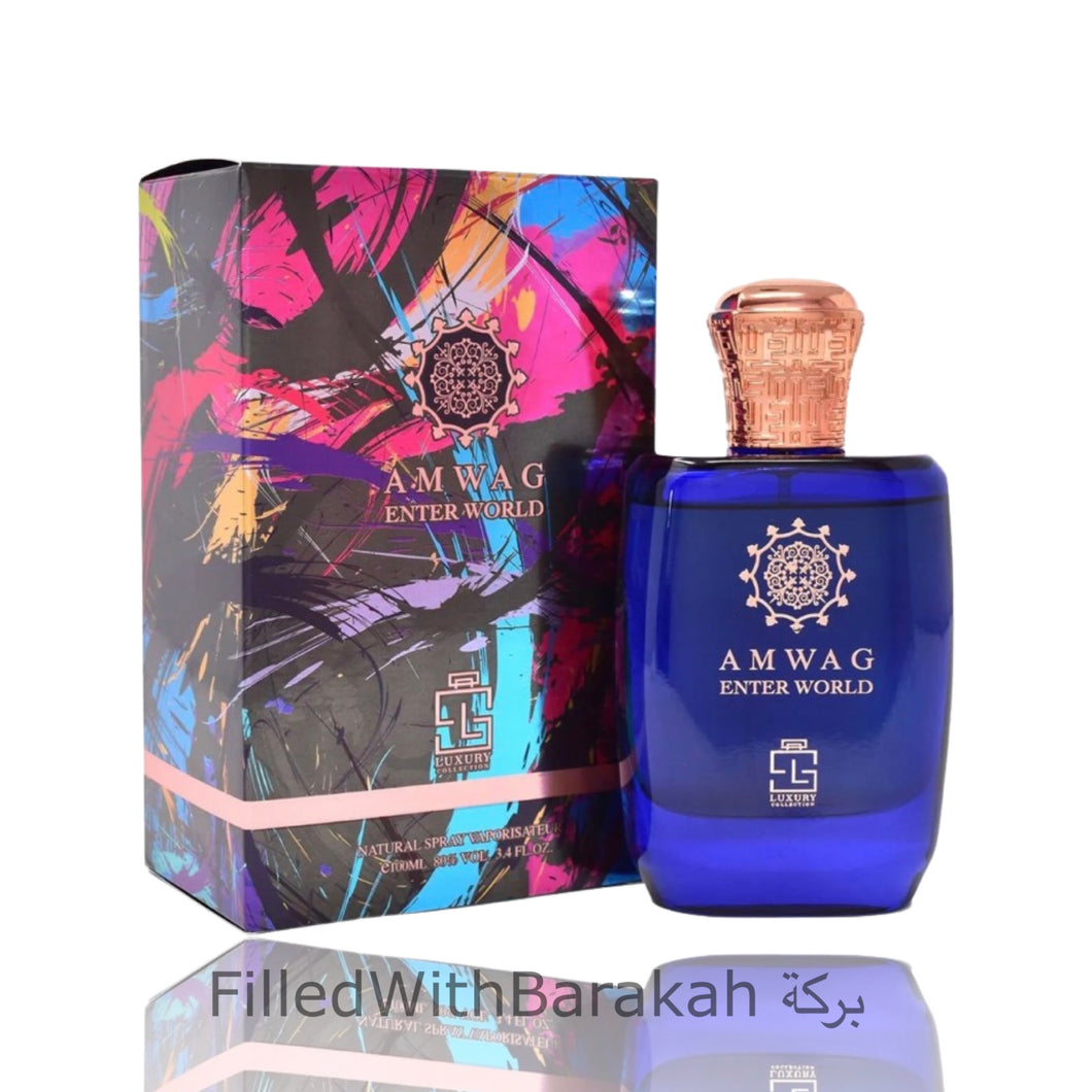 Amwag Enter World | Eau De Parfum 100ml | by Khalis