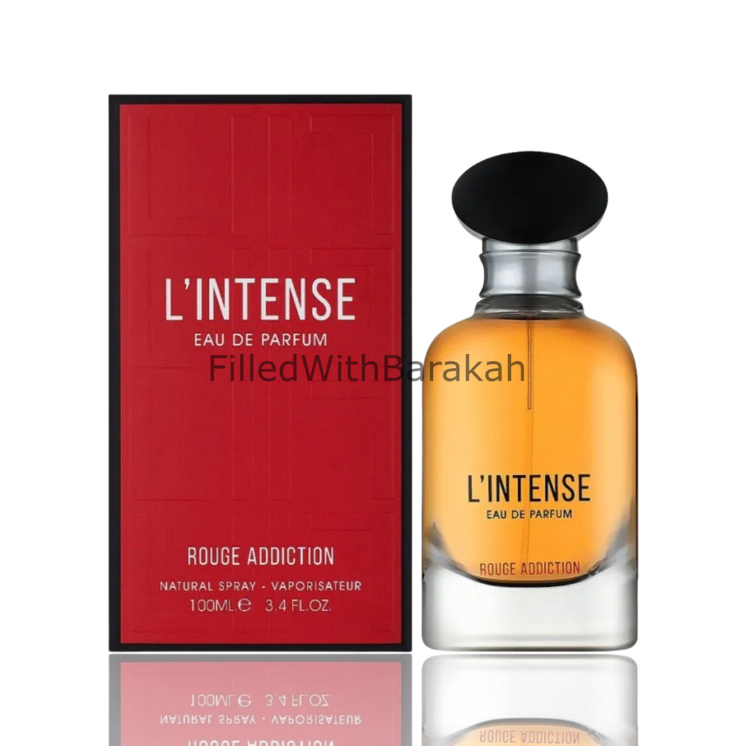 L'Intense Rouge Addiction | Eau De Parfum 100ml | asiakas Maison Alhambra *Inspired By L'Interdit Rouge*