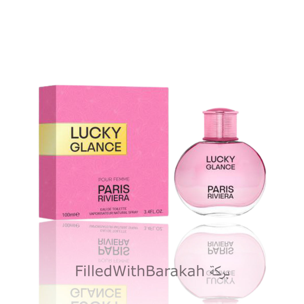 Lucky Glance | Eau De Toilette 100ml | by Paris Riviera *Inspired By Chance*