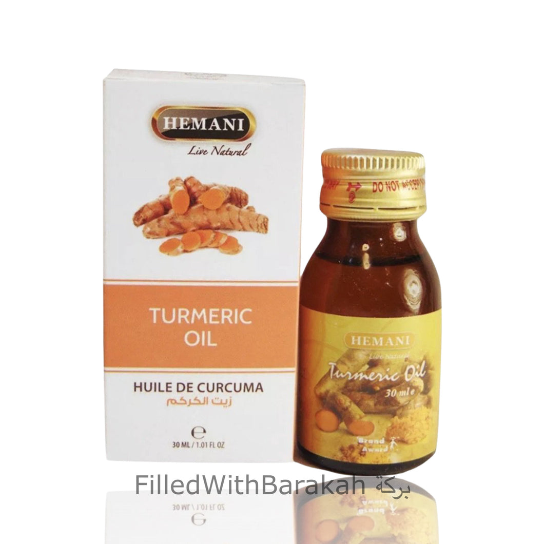 Turmeric Oil 100% Natural | Essential Oil 30ml | Hemani (Pack of 3 or 6 Available)