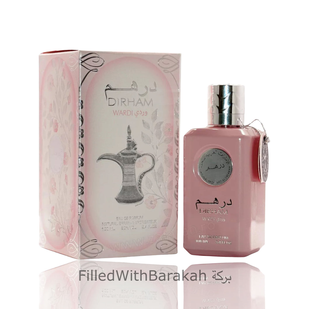 Dirham Wardi | Eau De Parfum 100ml | by Ard Al Zaafaran