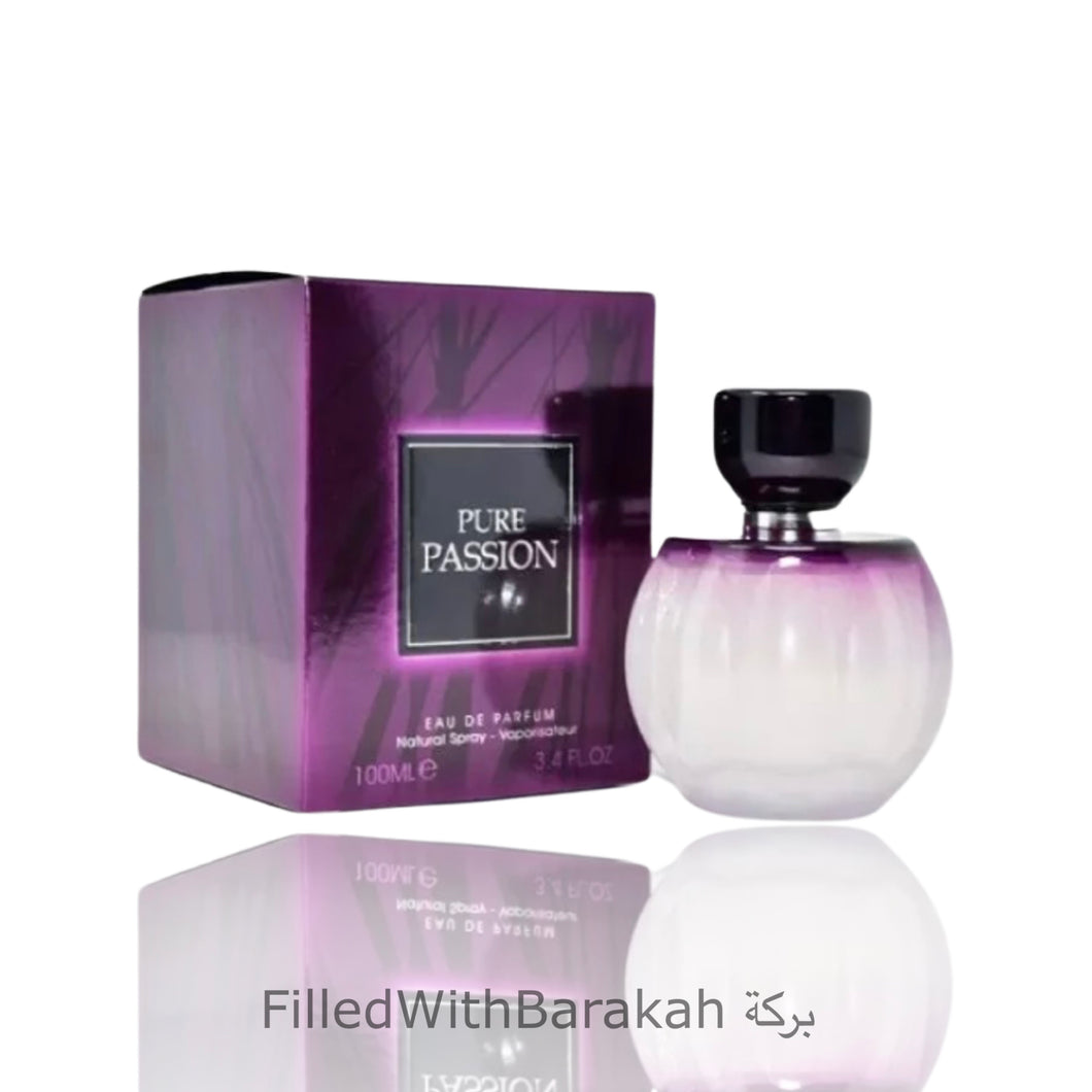 Pure Passion | Eau De Parfum 100ml | by Fragrance World *Inspired By Poison*