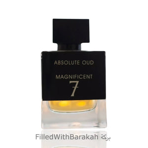 Absolute Oud Magnifcent 7 | Eau De Parfum 100ml | by Fragrance World *Inspired By La Collection M7 Oud Absolu*
