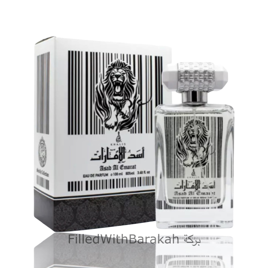 Asad Al Emarat | Eau De Parfum 100ml | by Khalis *Inspired By L1212*