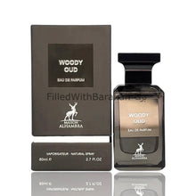 Kép betöltése a galériamegjelenítőbe: Woody Oud | Eau De Parfum 80ml | by Maison Alhambra *Inspired By Oud Wood*

