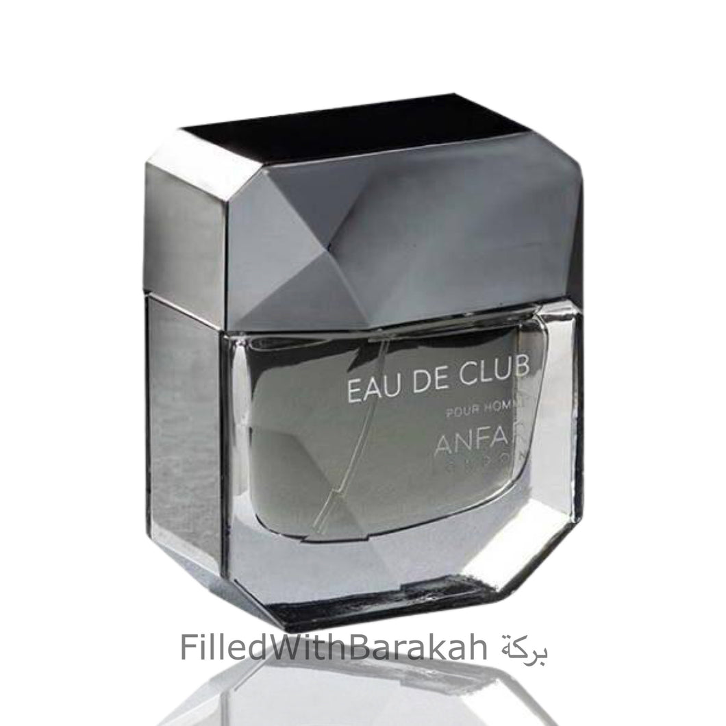 Eau De Club Pour Homme | Eau De Parfum 100ml | by Anfar London