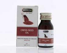 Laden Sie das Bild in den Galerie-Viewer, Cress Seed Oil 100% Natural | Essential Oil 30ml | Hemani (Pack of 3 or 6 Available)
