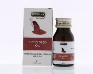 Cress Seed Oil 100% Natural | Essential Oil 30ml | Hemani (Pack of 3 or 6 Available)