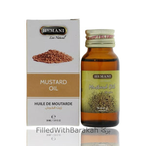 Mustard Oil 100% Natural | Essential Oil 30ml | By Hemani (Pack of 3 or 6 Available)