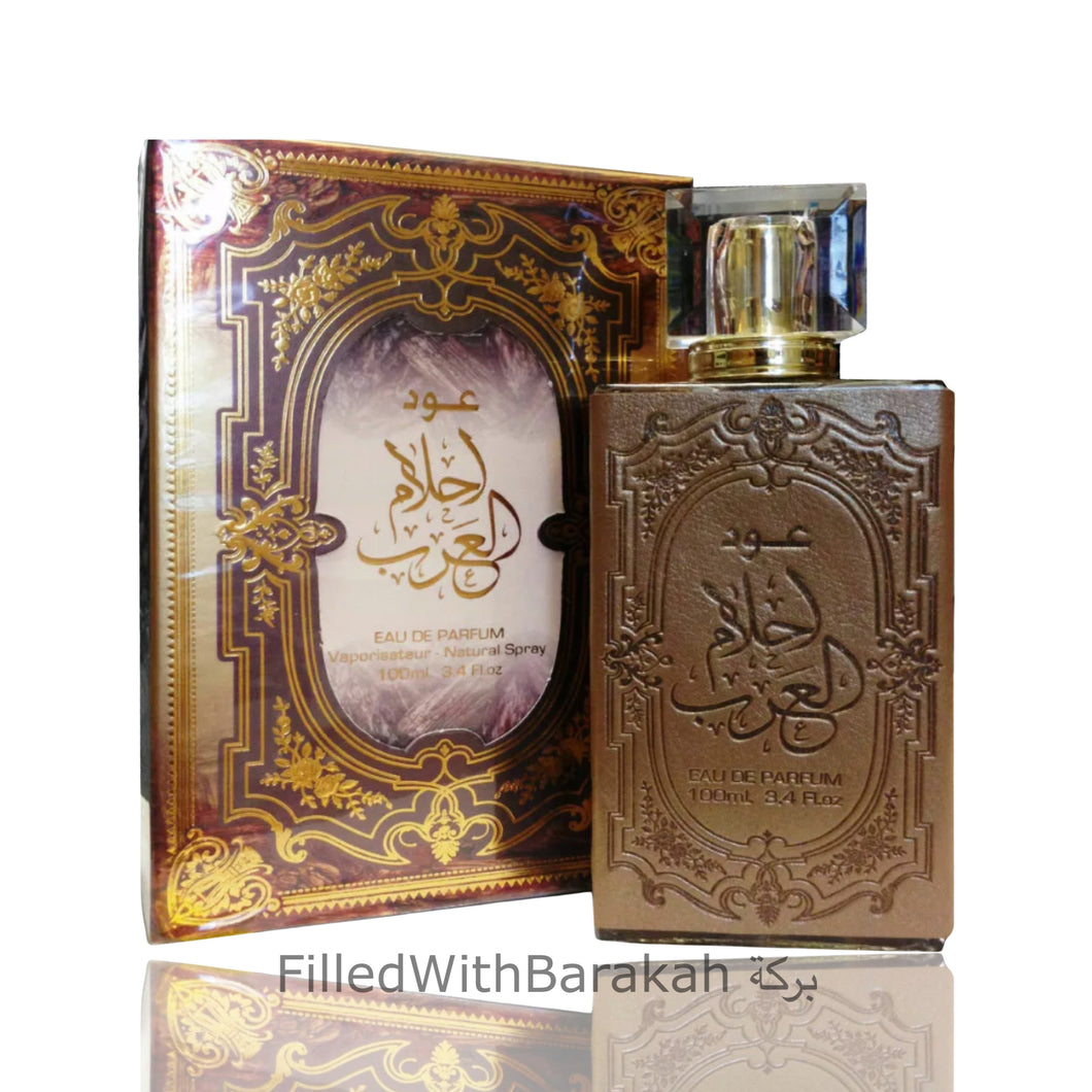 Oud Ahlam Al Arab| Eau De Parfum 100ml | by Ard Al Zaafaran