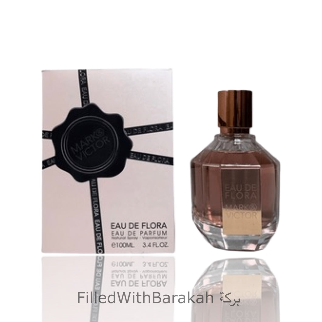 Mark & victor flora | eau de parfum 100ml | pagal kvepalų pasaulį