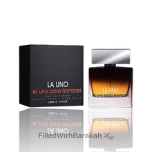 Load image into Gallery viewer, La Uno Para Hombres | Eau De Parfum 100ml | by Fragrance World *Inspired By D&amp;G The One*
