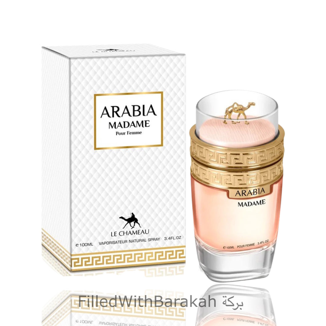 Arabia Madame | Eau De Parfum 100ml | di Le Chameau *Inspired By Mademoiselle*