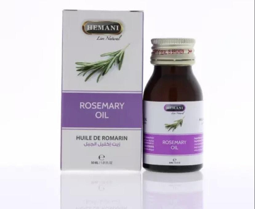 Rosemary Oil 100% Natural | Essential Oil 30ml | By Hemani (Pack of 3 or 6 Available) - FilledWithBarakah بركة