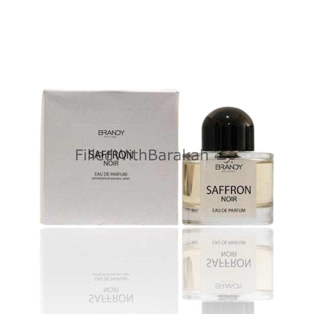 Σαφράν Noir | Eau De Parfum 100ml | από την Brandy Designs *Εμπνευσμένο από το μαύρο σαφράν*