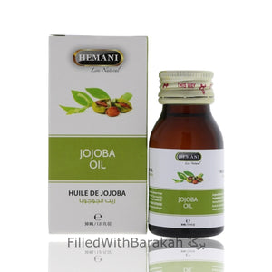 Jojoba Oil 30ml | Essential Oil 100% Natural | by Hemani (Pack of 3 or 6 Available)