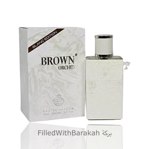 Brown Orchid Blanc Edition | Eau De Parfum 80ml | by Fragrance World *Inspired By Silver Mountain*
