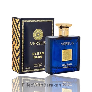 Versus ocean bleu | eau de parfum 100ml | by fragrance world * inspired by dylan blue *