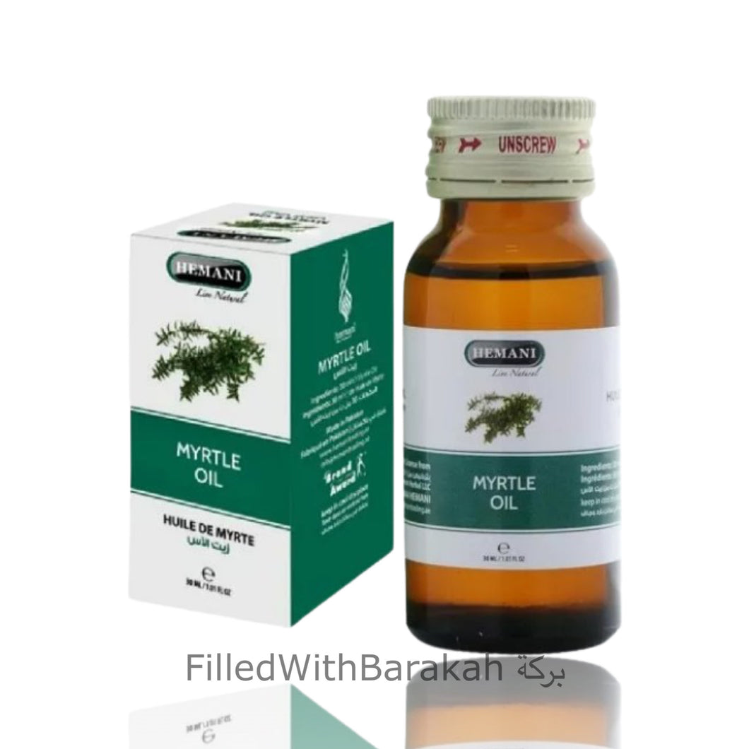 Myrtle Oil 100% Natural | Essential Oil 30ml | By Hemani (Pack of 3 or 6 Available)