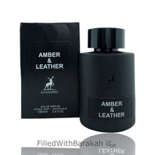 Kép betöltése a galériamegjelenítőbe: Amber &amp; Leather | Eau De Parfum 100ml | by Maison Alhambra *Inspired By Ombre Leather*
