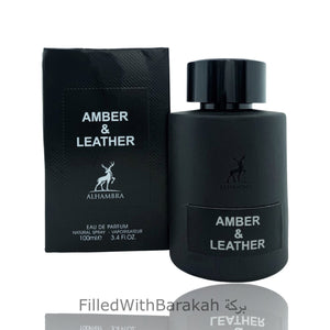 Amber & Leather | Eau De Parfum 100ml | by Maison Alhambra *Inspired By Ombre Leather*