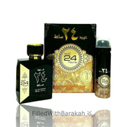 Oud 24 Hours | Eau De Parfum 100ml | by Ard Al Zaafaran *Inspired By Black Orchid*