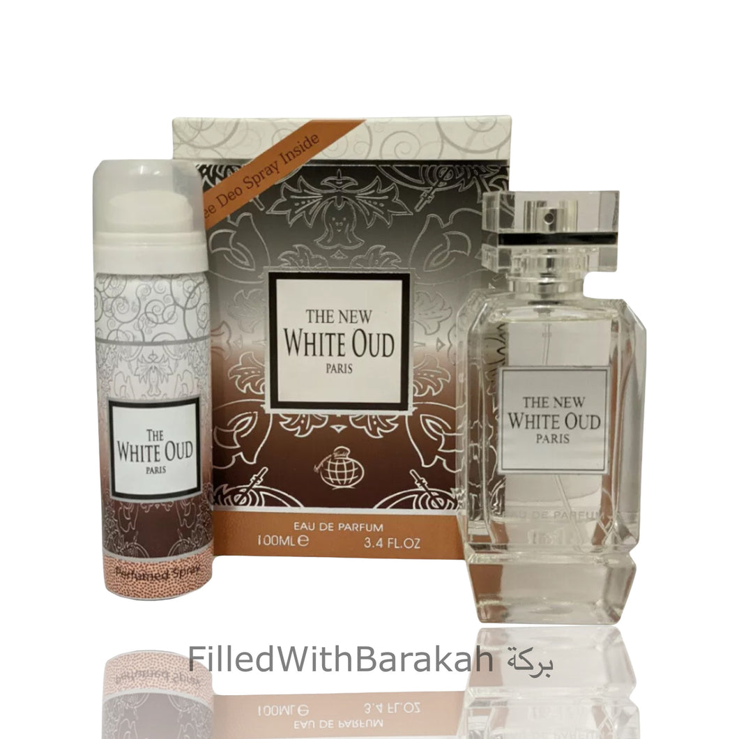 The New White Oud Paris | Eau De Parfum 100ml | by Fragrance World