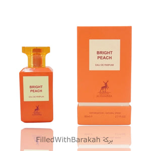 Bright peach | eau de parfum 80ml | by maison alhambra * inspired by bitter peach *